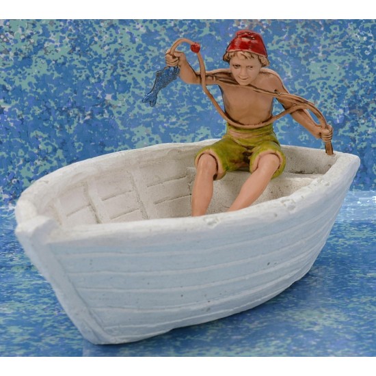 The fisherman is sitting 10 cm Landi