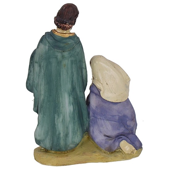 Natività monoblocco in resina cm 7x3x10 h