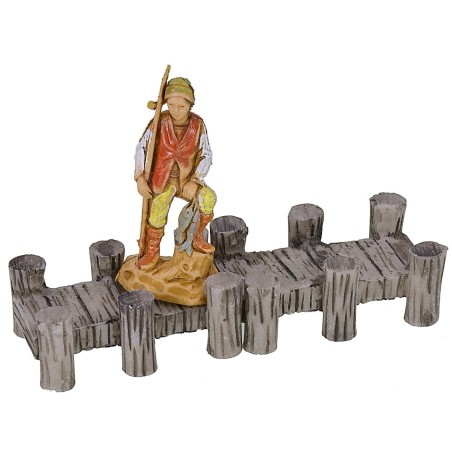 Pontile in resina cm 2,5x3,5x1,5 h