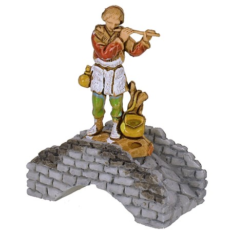 Ponte in resina cm 2x4,2x1,9 h Mondo Presepi