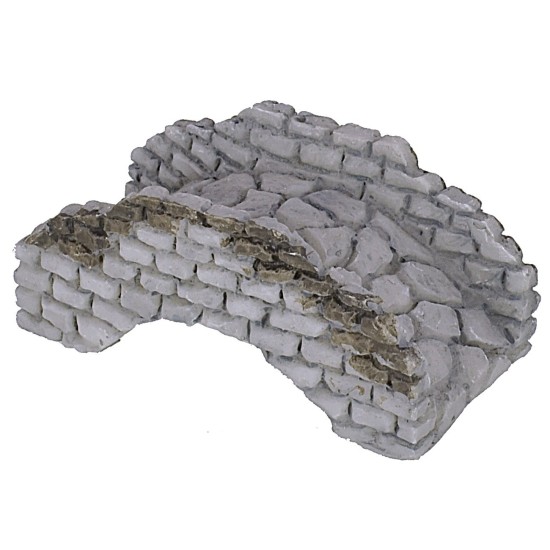 Ponte in resina cm 2x4,2x1,9 h Mondo Presepi