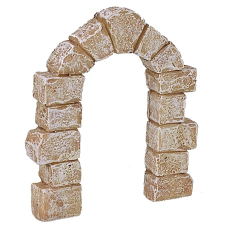 Arco de resina cm 9,6x1,8x10,5 h Mundo Pesebres