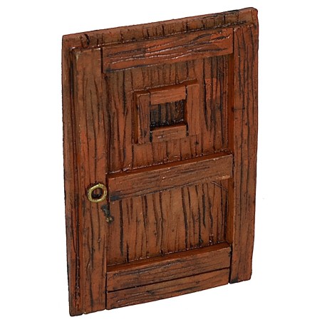 Porta in resina effetto legno cm 6x0,9x8,7 h