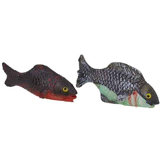 Conjunto de dos peces de resina Mondo Presepi