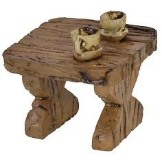Tavolo in resina effetto legno cm 3,8x3,5x3 h