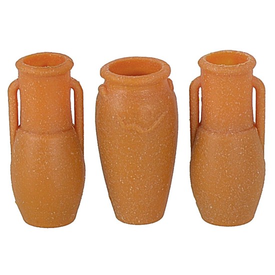 Set 6 vasetti in pvc Mondo Presepi