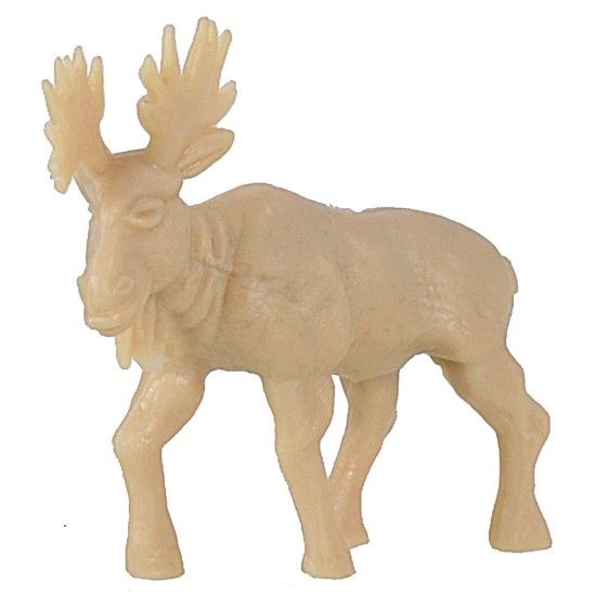 Alce de PVC de 4x4 cm h Mondo Presepi