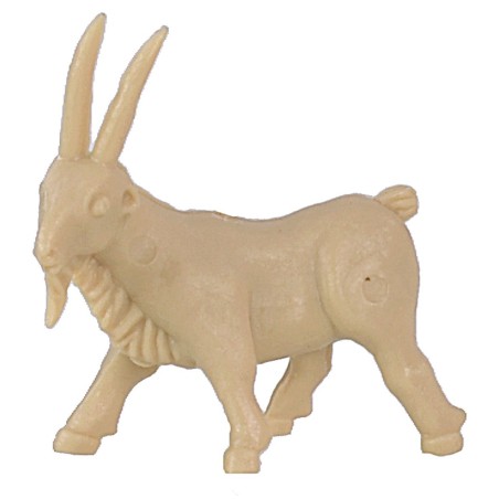Capra per Presepe in pvc cm 3,3x3 h