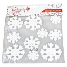 Vetrofania 10 fiocchi di neve