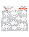Vetrofania 10 fiocchi di neve