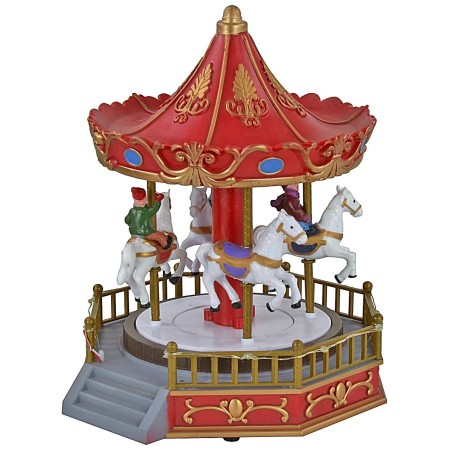 Battery operated carousel carousel with horses cm