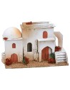 Casas árabes con cúpula y escalera de 26,5x12,5x16 cm h