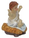 Sitting Baby Jesus in resin cm 7,5 h for statues h 20-24 cm