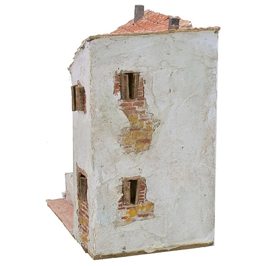 Case stuccate ad angolo cm 22x16x29 h