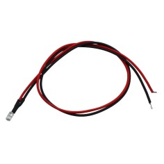 Led piatto 3 mm bianco caldo 3V