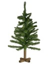 Christmas tree 80 cm with wooden base