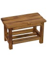 Wooden workbench cm 17x7,8x11h for statues cm 20-24h.