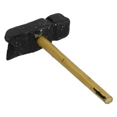 Martillo de metal 3,8 cm Mundo Pesebre 2