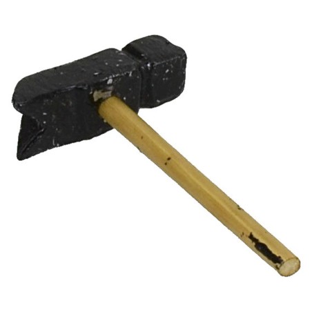 Martillo de metal 3,8 cm Mundo Pesebre