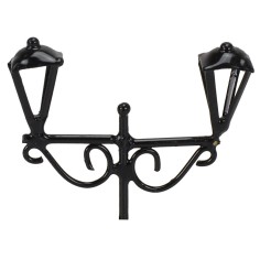 Lampione doppio cm 5,4x1,1x4,7 h Mondo Presepi