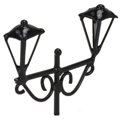Lampione doppio cm 5,4x1,1x4,7 h Mondo Presepi 2