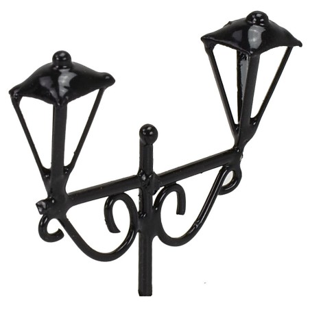 Lampione doppio cm 5,4x1,1x4,7 h Mondo Presepi