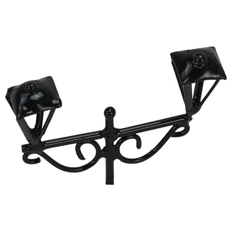 Lampione doppio cm 5,4x1,1x4,7 h Mondo Presepi