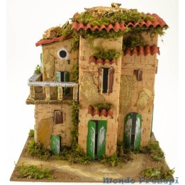 Casa con balcón