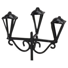 Lampione triplo cm 5,4x3,5x4,7 h 2