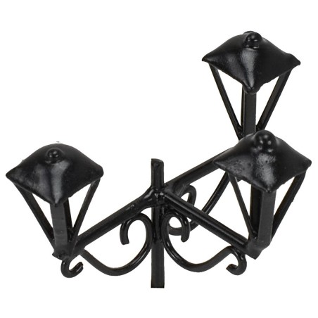 Lampione triplo cm 5,4x3,5x4,7 h Mondo Presepi
