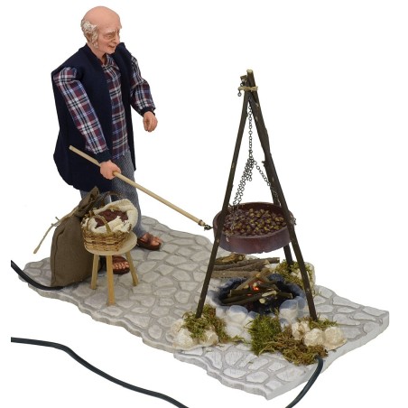 Caldarrostaio in movimento 30 cm