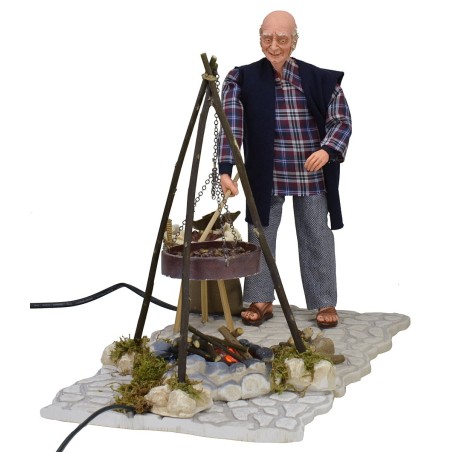 Caldarrostaio in movimento 30 cm Mondo Presepi