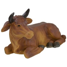 Bue sentado de resina para estatuas de 50-60 cm de altura Mondo Presepi 2