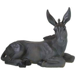 Asino seduto in resina per statue cm 50-60 h