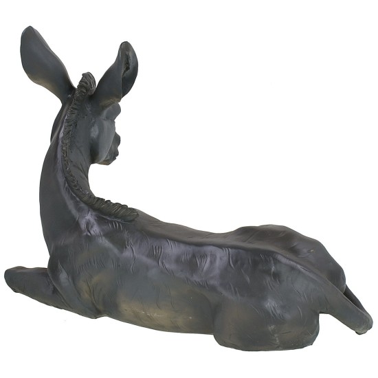 Asno sentado en resina para estatuas de 50-60 cm de altura
