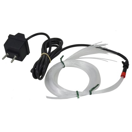 Dispositivo per effetto cielo stellato a fibre ottiche Mondo