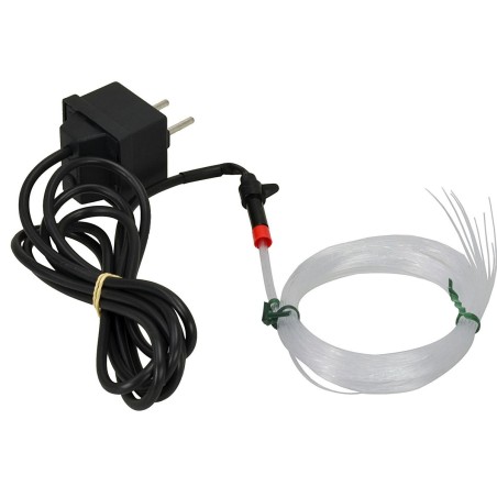 Dispositivo per effetto cielo stellato a fibre ottiche