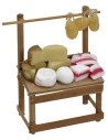 Wax cheese counter 6,5x3,5x8,5 h.