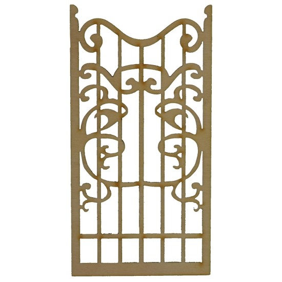 Cancello in legno cm 6,5x12 h