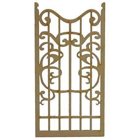 Puerta de madera de 6,5x12 cm h Mondo Presepi