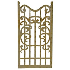 Puerta de madera de 6,5x12 cm h Mondo Presepi 2