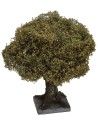 Albero con folta chioma con base 6x6x16 h cm Mondo Presepi