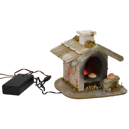 Horno para panadero funcionando con baterías cm 12x13x11 h