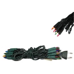 Catena 20 pisellini multicolor lineari 220v.