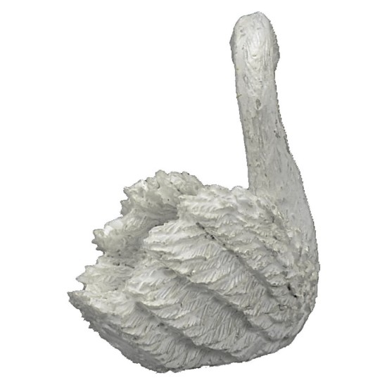 Cigno in resina cm 5x5 h