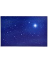 Starry sky with optical fiber polar star 30x20x1.7 cm