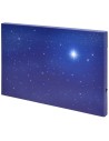 Cielo stellato con stella polare fibre ottiche cm 30x20x1,7