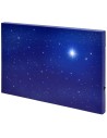 Starry sky with optical fiber polar star 30x20x1.7 cm