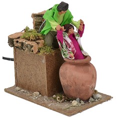 Bambini che giocano in movimento serie 10 cm 2