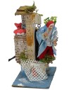 Pescatore in movimento serie 10 cm Mondo Presepi